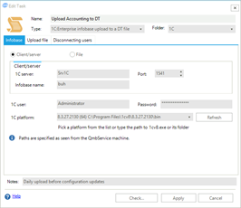 Infobase tab